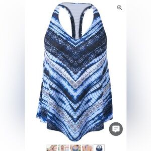 Venus Tankini top - like new! Size 12